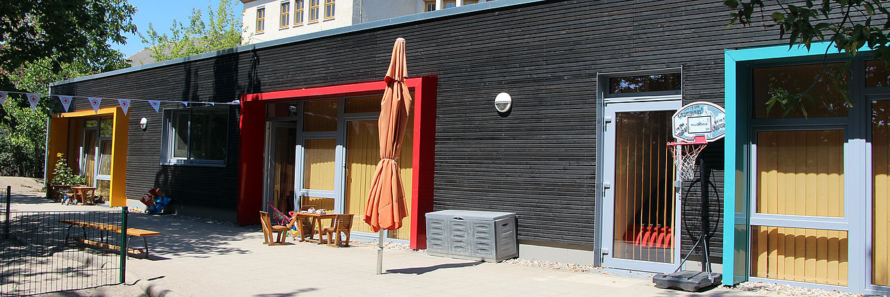 Kita-Gebäude in der Friedrichshafner Straße